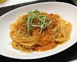 ☆簡単☆蟹のトマトクリームパスタ作り方9写真