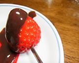 ファミリーチョコ　チョコフォンデュ作り方4写真
