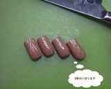キャラ弁☆ウインナーでカブトムシ作り方2写真
