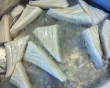 角麩(かくふ)のすき焼き煮作り方1写真