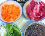 角麩(かくふ)のすき焼き煮作り方2写真