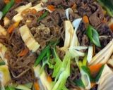 角麩(かくふ)のすき焼き煮作り方5写真