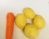 簡単☆春色ポテトサラダ作り方1写真