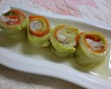 塩麹鱈で野菜巻きあんかけ作り方6写真