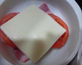 ベーコンとトマトのピザ風作り方3写真