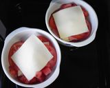 ベーコンとトマトのピザ風作り方4写真