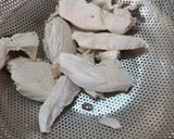 茹で鶏のピリ辛和え作り方2写真