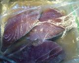 鰤とチーズとトロロ昆布のホイル蒸し作り方1写真