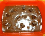 ＊ルクエde濃チョコ塩麹蒸しケーキ＊作り方2写真