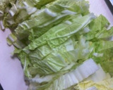 白菜と油あげの簡単ほっこり煮★作り方1写真