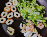 ヨウサマの減塩ネギの焼きそば作り方1写真