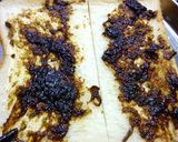 舞茸×キャベツ軸の海苔わさび風味トースト作り方2写真