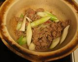 九条ねぎをいっぱい入れて☆肉豆腐作り方3写真