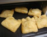 白ネギとベーコンの巾着焼き作り方4写真