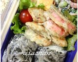 お弁当に☆おねだりされる☆鶏の磯辺焼き☆作り方7写真