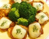 鶏肉のケチャップカレー焼きチーズのせ作り方6写真