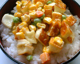 はんぺんとベジタブルのマヨゆずこしょう丼作り方6写真