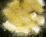 めんつゆで簡単♪揚げ豆腐のきのこあんかけ作り方3写真