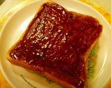 お好み焼き風トースト作り方1写真