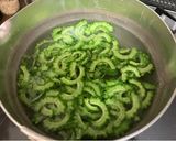 ゴーヤの梅肉和え！作り方3写真