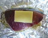 鰤とチーズとトロロ昆布のホイル蒸し作り方4写真
