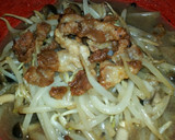 簡単！カリカリ豚肉ともやし炒め☆作り方6写真