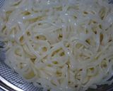 そうめんとかつお菜の和風パスタ風作り方2写真