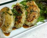 ふわふわぁ～☆蓮根と鶏肉のつくね作り方4写真