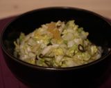 スピード一品！白菜で箸休め作り方3写真
