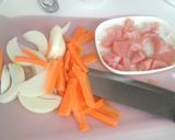 とろとろ卵の塩ダレ親子煮作り方1写真