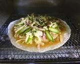 片栗粉の生地で簡単もっちり和風ピザ作り方7写真