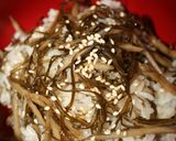 ごぼうと切昆布の楽々混ぜるだけご飯✿作り方4写真