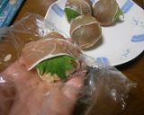 チーズと生ハムで手毬寿司風作り方4写真