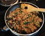 ほうれん草とソーセージの焼きカレー作り方5写真