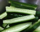 【薬念で簡単】胡瓜のキムチ（オイキムチ）作り方1写真