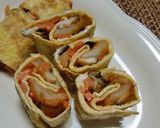 冷凍パイシートとニンジン入りの卵焼き作り方6写真
