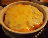 里芋ソースと根菜のミートグラタン作り方5写真
