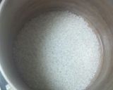 圧力鍋でご飯♪作り方1写真