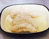 セロリと鶏の香味漬け作り方1写真