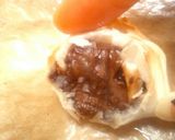 餃子の皮のｱﾙﾌｧﾍﾞｯﾄﾁｮｺ包み☆作り方5写真