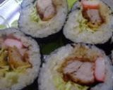 ✿トンカツ巻き寿司✿作り方6写真