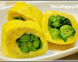 ☆風味豊かな菜の花巻きしらす卵焼き☆作り方4写真