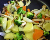 チーズ＊チーズ　鮭と野菜の和風豆乳煮作り方9写真