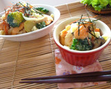 チーズ＊チーズ　鮭と野菜の和風豆乳煮作り方15写真