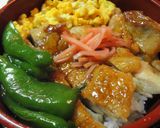 簡単☆照り焼きチキンの三色弁当作り方6写真