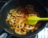 レンコンのトマト煮込み作り方4写真