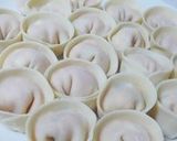 ❤チーズ入り水餃子風～わさび餡かけ❤作り方7写真