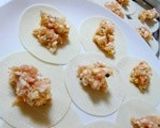 ❤チーズ入り水餃子風～わさび餡かけ❤作り方8写真