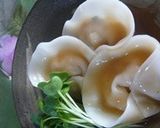 ❤チーズ入り水餃子風～わさび餡かけ❤作り方14写真