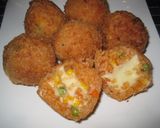 コクうまチーズがとろけ出るライスコロッケ作り方7写真